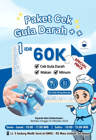 Paket Cek Gula Darah ++