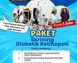 Promo Ambyar! Paket Skrining Diabetik Retinopati