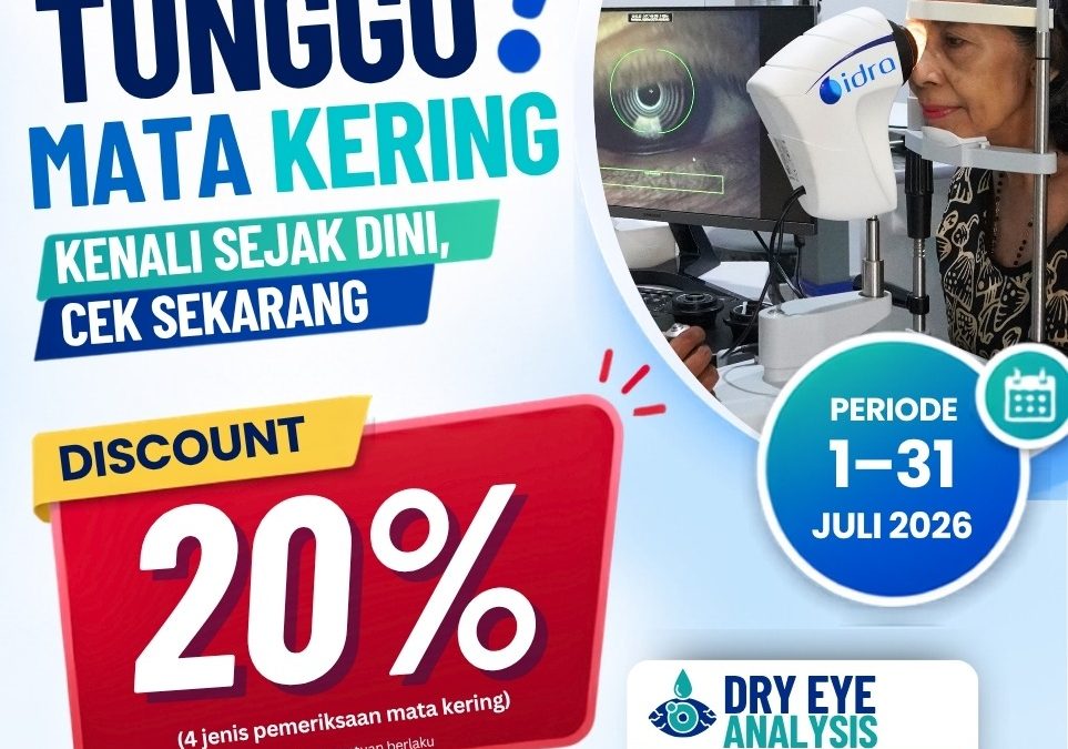 Promo pemeriksaan IDRA Dry Eye Awareness Month
