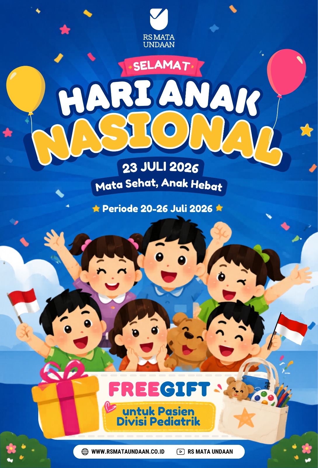FREE GIFT Spesial Hari Anak Nasional 2026