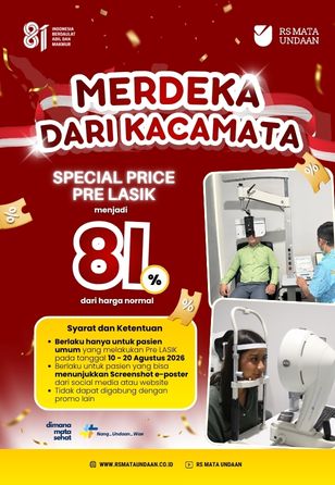 Promo LASIK Merdeka dari Kacamata